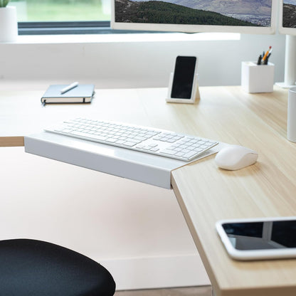 Black 17 in Corner Desk Connector Platform, DESK-AC07S