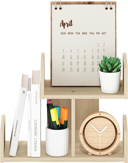 Furinno HERMITE Desk File Folder Organizers, 3-Shelf Desktop Office Organization Racks, Desk Top Display Book Shelf, for Paper, Office Supplies, Magazine, White