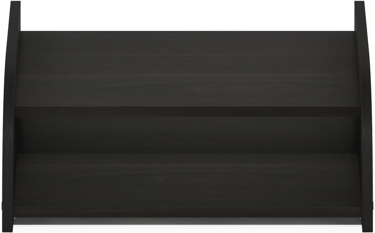 Furinno HERMITE Desk File Folder Organizers, 3-Shelf Desktop Office Organization Racks, Desk Top Display Book Shelf, for Paper, Office Supplies, Magazine, White
