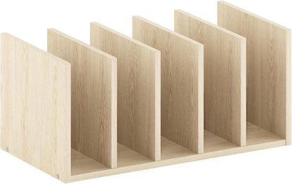 Furinno HERMITE Desk File Folder Organizers, 3-Shelf Desktop Office Organization Racks, Desk Top Display Book Shelf, for Paper, Office Supplies, Magazine, White