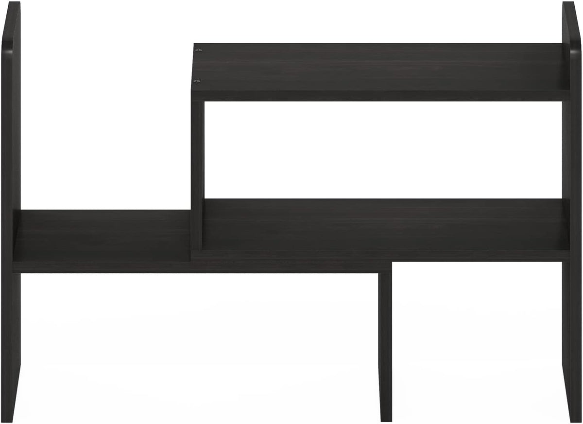Furinno HERMITE Desk File Folder Organizers, 3-Shelf Desktop Office Organization Racks, Desk Top Display Book Shelf, for Paper, Office Supplies, Magazine, White