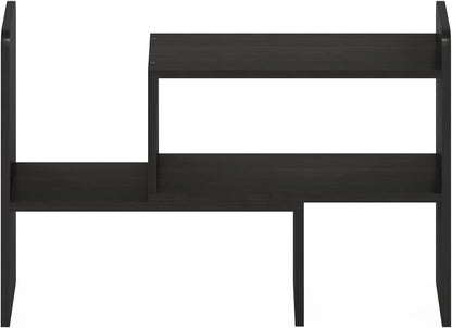 Furinno HERMITE Desk File Folder Organizers, 3-Shelf Desktop Office Organization Racks, Desk Top Display Book Shelf, for Paper, Office Supplies, Magazine, White