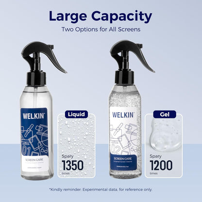 Screen Cleaner Kit, 8.5 oz + 8.5 oz Spray & Gel for TV & Phone