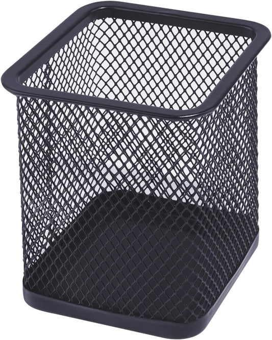 Pen Holder for Desk, Wire Mesh Pencil Cup Holder for Desk Organizer for Office Supplies