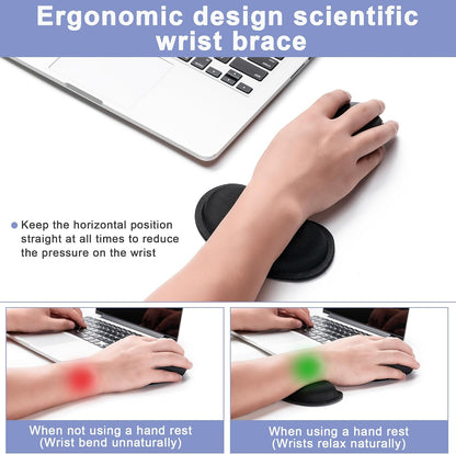 Keyboard Wrist Rest,Ergonomic Wrist Support for Keyboard,Black