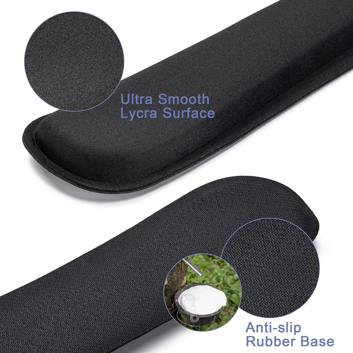 Keyboard Wrist Rest,Ergonomic Wrist Support for Keyboard,Black