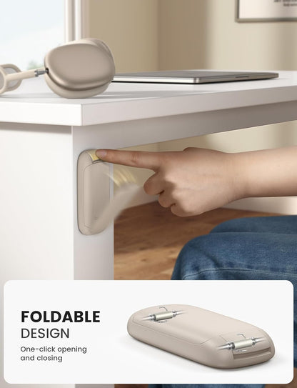 Headphone Stand, Sticky Headset Holder, Foldable Headphone Holder