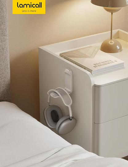 Headphone Stand, Sticky Headset Holder, Foldable Headphone Holder