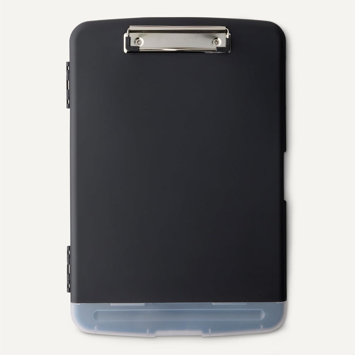 High Capacity Nursing Clipboard with Storage and Pen Holder, 14.37 x 9.84 x 1.49 inches, Black