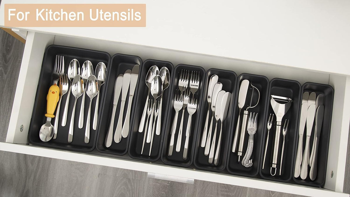 Plastic Drawer Organizer, Versatile Desk Organizers Set