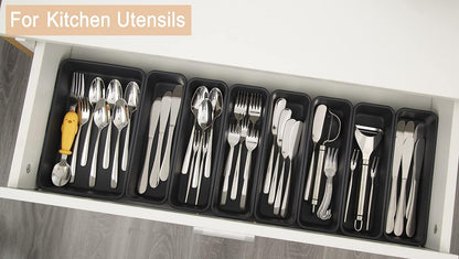 Plastic Drawer Organizer, Versatile Desk Organizers Set