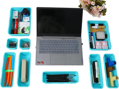 Plastic Drawer Organizer, Versatile Desk Organizers Set
