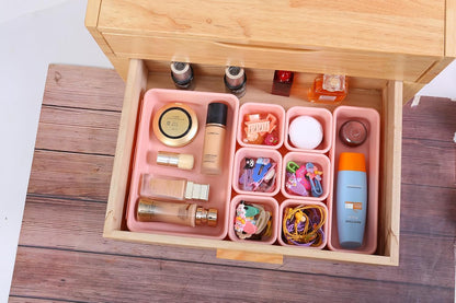 Plastic Drawer Organizer, Versatile Desk Organizers Set