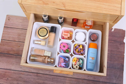 Plastic Drawer Organizer, Versatile Desk Organizers Set