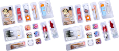 Plastic Drawer Organizer, Versatile Desk Organizers Set