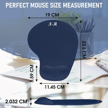 Ergonomic Mouse Pad with Wrist Rest, Lifetime Support