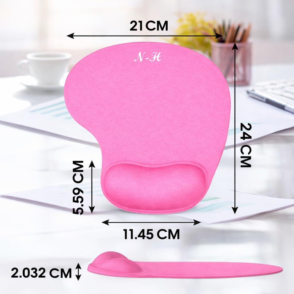 Ergonomic Mouse Pad with Wrist Rest, Lifetime Support