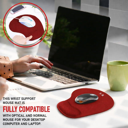 Ergonomic Mouse Pad with Wrist Rest, Lifetime Support