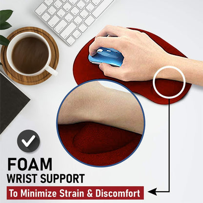Ergonomic Mouse Pad with Wrist Rest, Lifetime Support