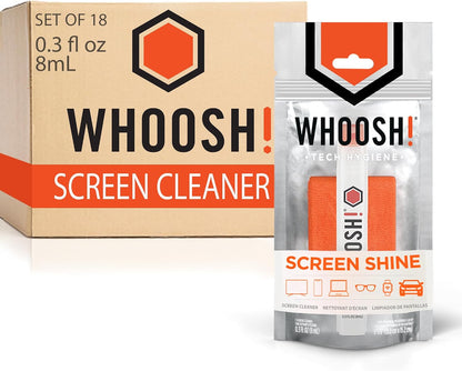 ! Screen Shine Pocket – Screen Cleaner Spray & Wipe, 0.3 fl oz