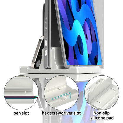 Vertical Laptop Stand, Adjustable 3 in 1 ABS