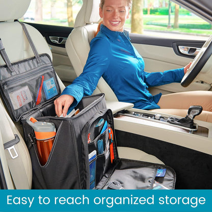 Front Seat Car Organizer, Laptop Organizer and Car and Truck File Organizer
