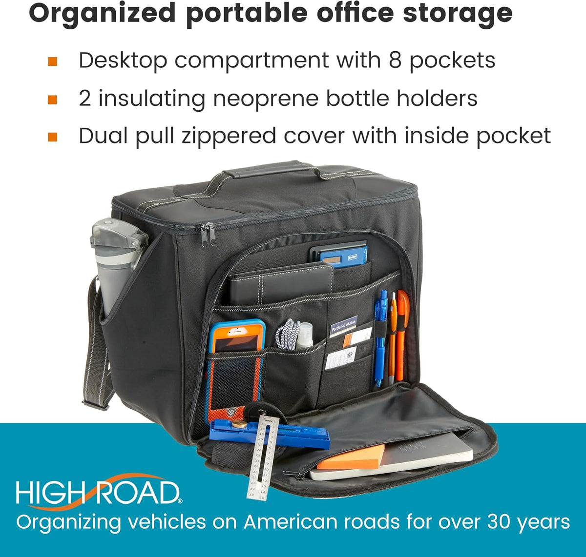 Front Seat Car Organizer, Laptop Organizer and Car and Truck File Organizer