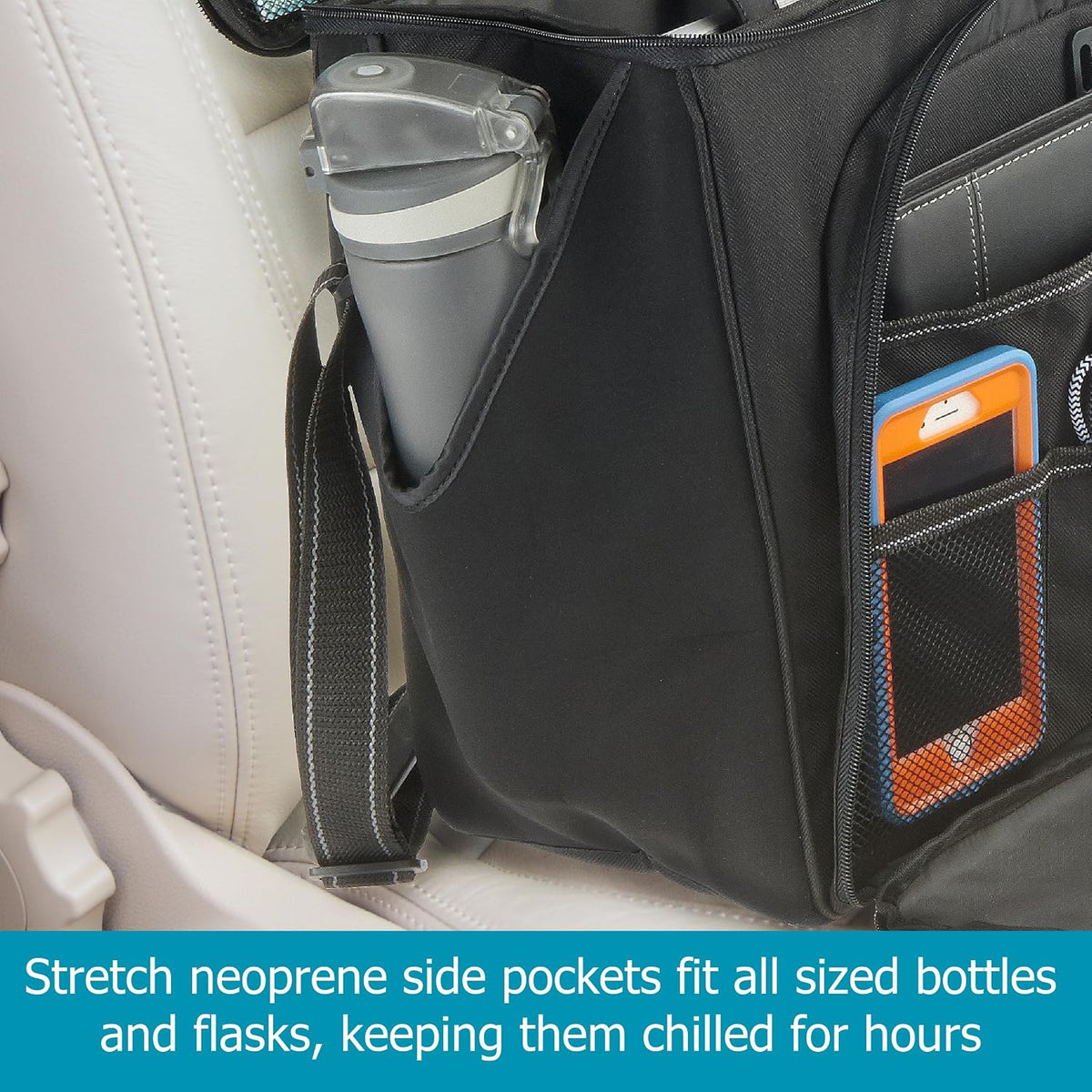 Front Seat Car Organizer, Laptop Organizer and Car and Truck File Organizer