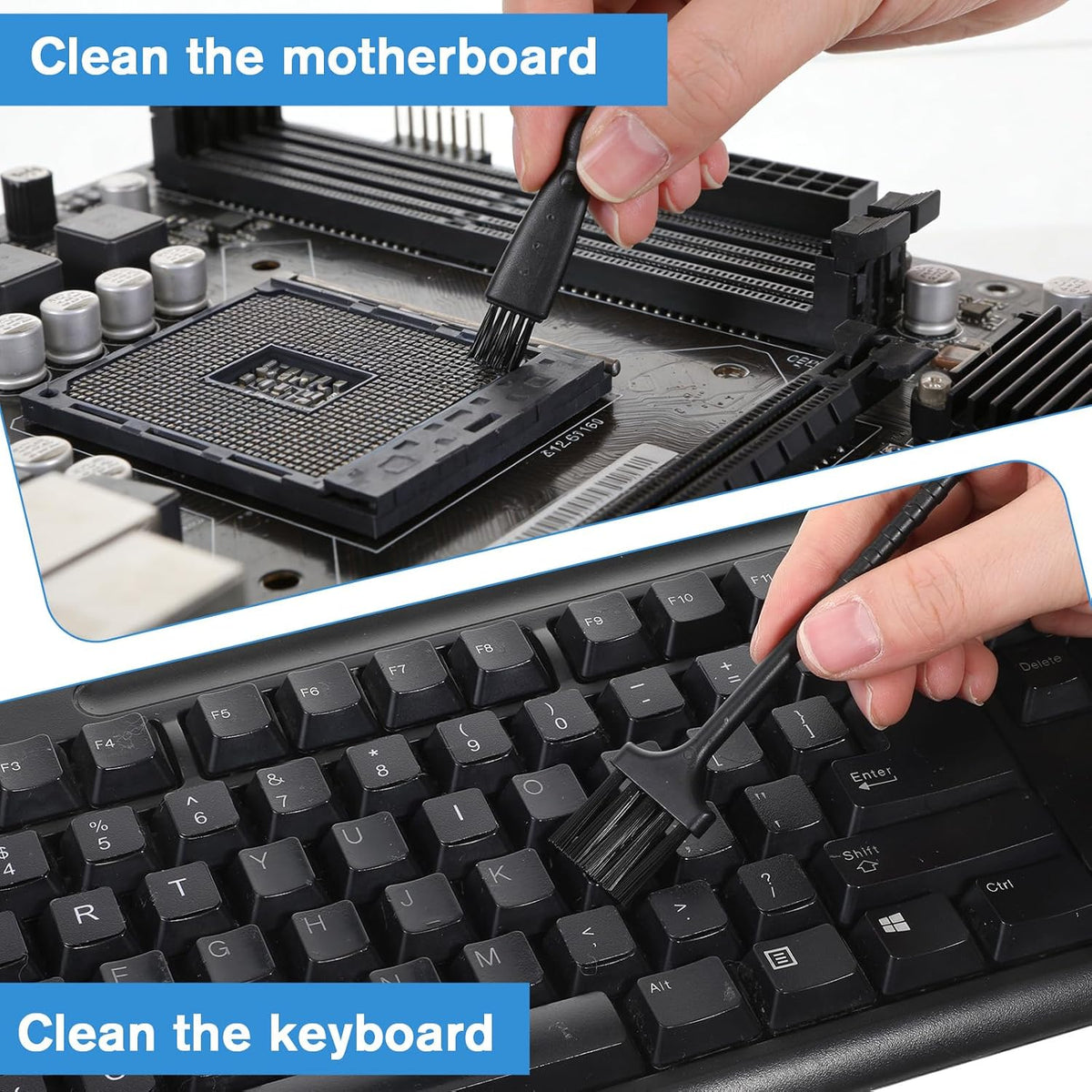 Keyboard Cleaning Brush 10 Pcs Mini Anti Static Laptop Cleaning Kit