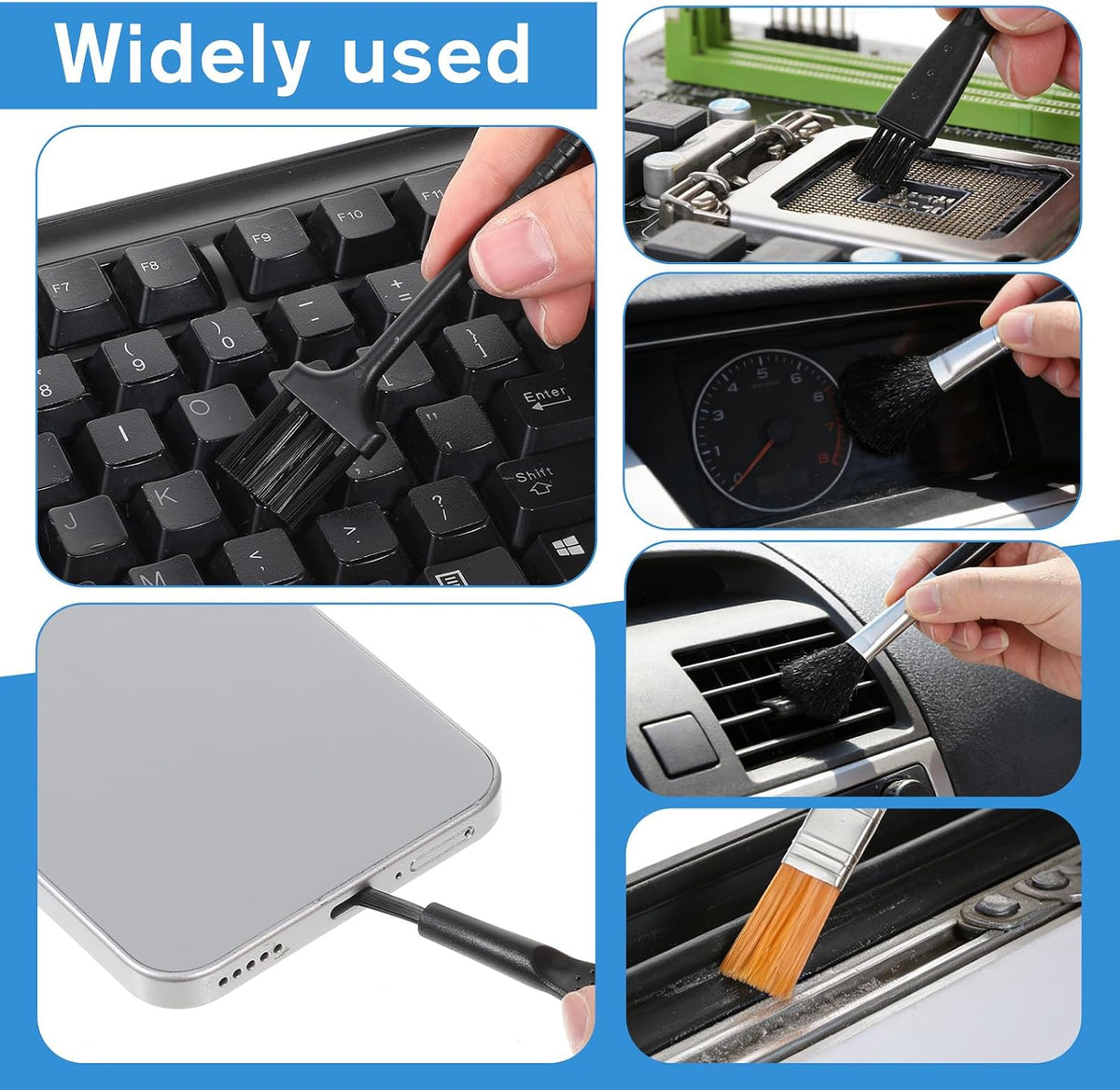 Keyboard Cleaning Brush 10 Pcs Mini Anti Static Laptop Cleaning Kit
