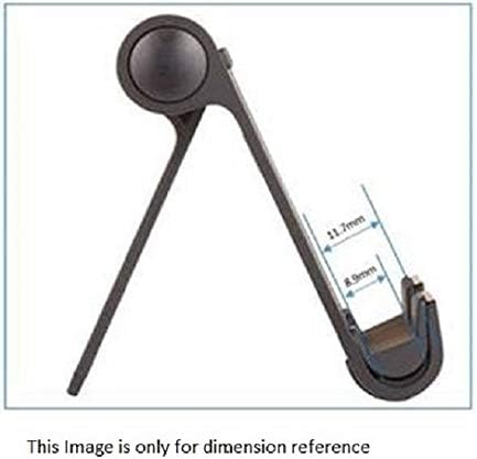 Multi-Angle Portable Foldable Stand for Tablets, E-Readers and Phones, Non-Slip Desktop Holder for iPads, iPhones, Kindles, Hands-Free Viewing - Silver