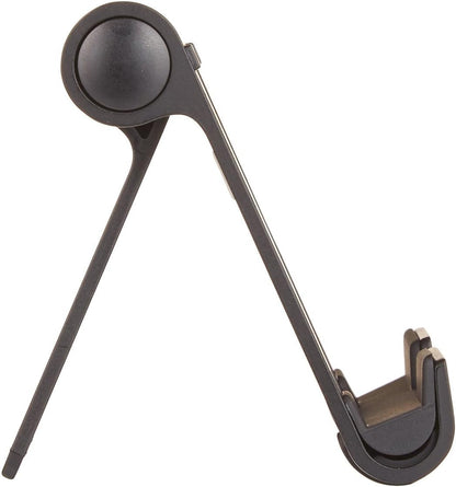 Multi-Angle Portable Foldable Stand for Tablets, E-Readers and Phones, Non-Slip Desktop Holder for iPads, iPhones, Kindles, Hands-Free Viewing - Silver