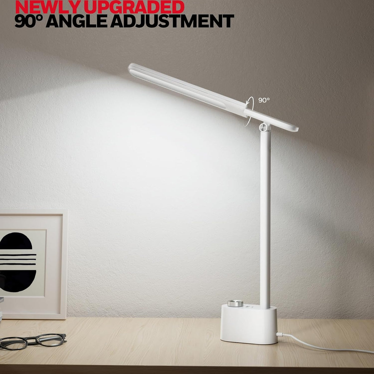 Honeywell H01 Pro LED Desk Lamp, Foldable Desk Light Eye-Caring