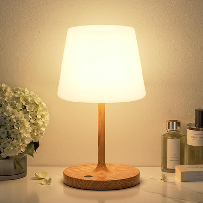 Shower Lamp IP54 Waterproof, Cordless Rechargeable Table Lamp, Outdoor Use