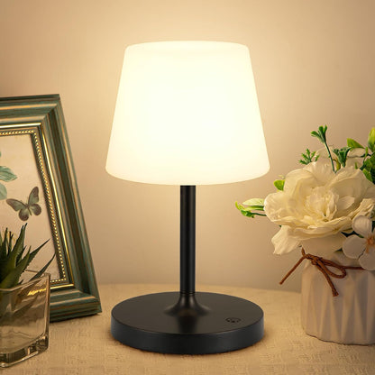 Shower Lamp IP54 Waterproof, Cordless Rechargeable Table Lamp, Outdoor Use