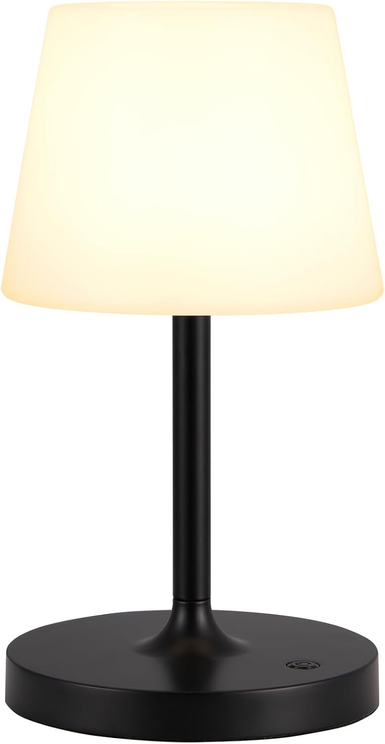 Shower Lamp IP54 Waterproof, Cordless Rechargeable Table Lamp, Outdoor Use