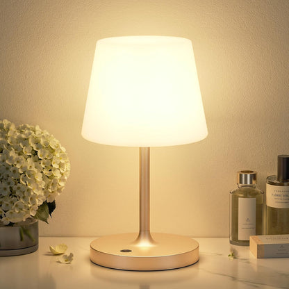 Shower Lamp IP54 Waterproof, Cordless Rechargeable Table Lamp, Outdoor Use