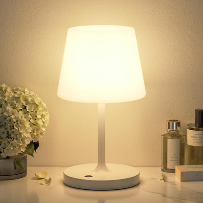 Shower Lamp IP54 Waterproof, Cordless Rechargeable Table Lamp, Outdoor Use