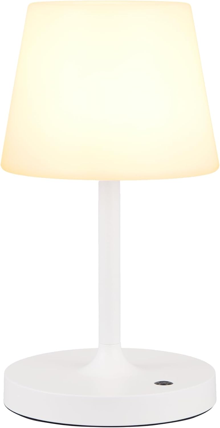 Shower Lamp IP54 Waterproof, Cordless Rechargeable Table Lamp, Outdoor Use