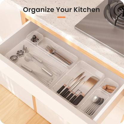 【𝟓 𝐒𝐈𝐙𝐄】 Tool Box Organizer Tray Divider Set Drawer Organizer