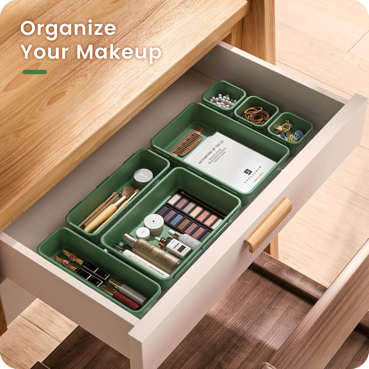 【𝟓 𝐒𝐈𝐙𝐄】 Tool Box Organizer Tray Divider Set Drawer Organizer