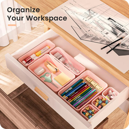 【𝟓 𝐒𝐈𝐙𝐄】 Tool Box Organizer Tray Divider Set Drawer Organizer