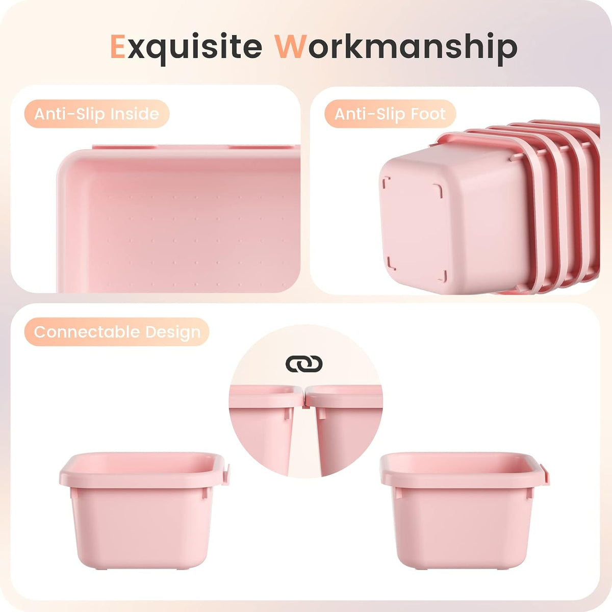 【𝟓 𝐒𝐈𝐙𝐄】 Tool Box Organizer Tray Divider Set Drawer Organizer