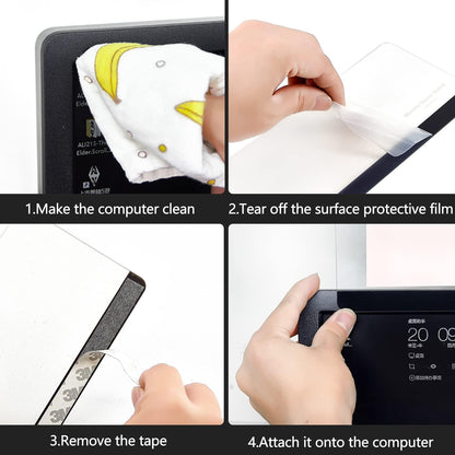 Monitor Memo Top, 18" Sticky Note Holder, Message Board