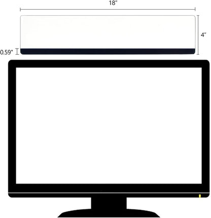 Monitor Memo Top, 18" Sticky Note Holder, Message Board