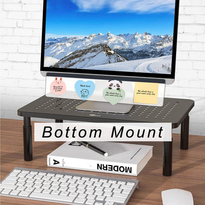 Monitor Memo Top, 18" Sticky Note Holder, Message Board