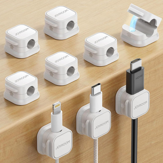 Magnetic Cable Clips, Cord Organizer Adhesive Wire Holder