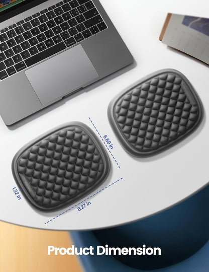 【Upgraded Larger and Thicker】 Elbow Rest Pad 1pc, Desk Wrist Rest Memory Foam Armrest, Ergonomic Mouse Cushion Support, Wrist Pain Relief for Computer Laptop Working Typing Gaming Office Gadget